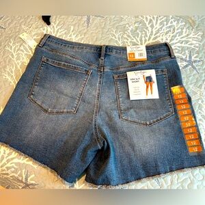 NWT Jessica Simpson Side Slit Jean Shorts.